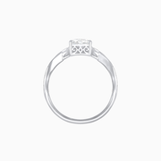 Platinum Pear Perfection Bridal Set with Baguette, Princess & Round Diamonds